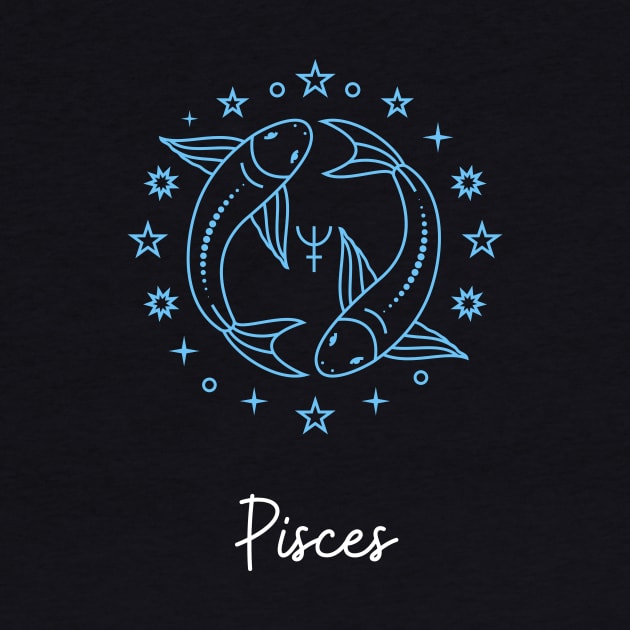 Astrological zodiac birthday sign Pisces by Mia